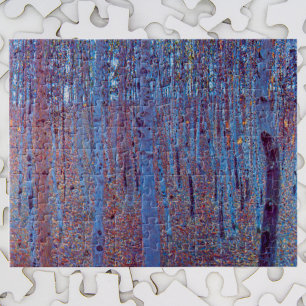 Puzzle Forêt de hêtres par Gustav Klimt, Art Nouveau Vint