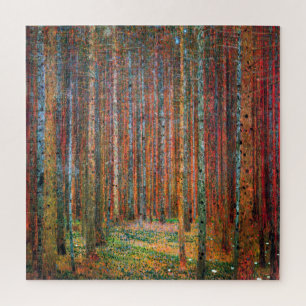 Puzzle Forêt de sapins Gustav Klimt