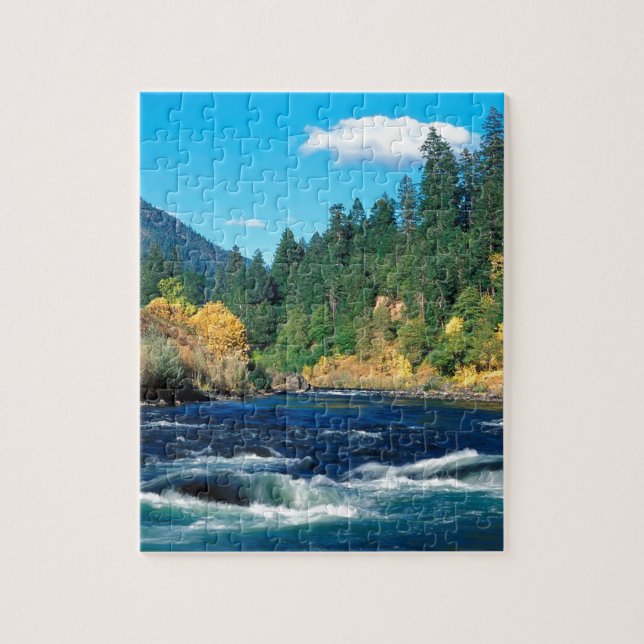 Puzzle Forêt escroc Orégon de Siskiyou de rivière (Vertical)
