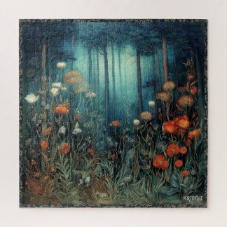 PUZZLE FORÊT ET FLEURS