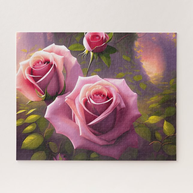 Puzzle Forêt florale d'Imaginaire (Horizontal)