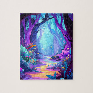 Puzzle Forêt Imaginaire