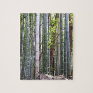 Puzzle Forêt japonaise de bambou géant, Sagano, Kyoto,