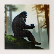 Forêt Vierge Bigfoot Matin Café Tranquille