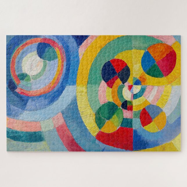 Puzzle Formulaires circulaires | Robert Delaunay | (Horizontal)