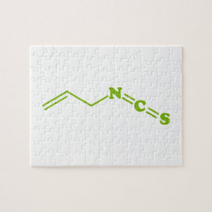 Puzzle Formule moléculaire de l'isothiocyanate de Wasabi 