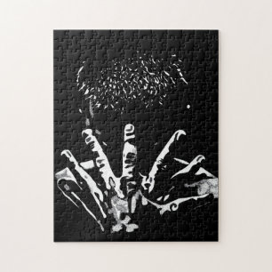 Puzzle fort de mains