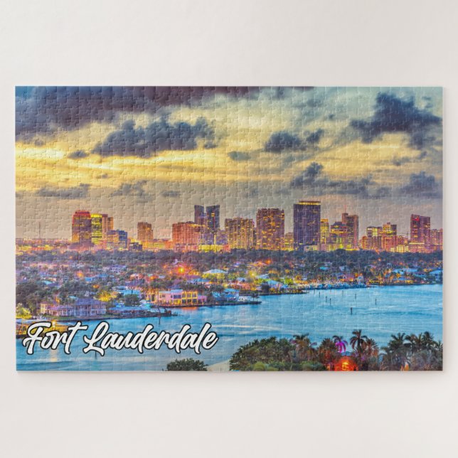 Puzzle Fort Lauderdale, Floride, USA (Horizontal)