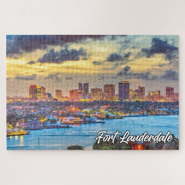Puzzle Fort Lauderdale, Floride, USA (Horizontal)