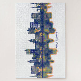 Puzzle Fort Wayne Skyline