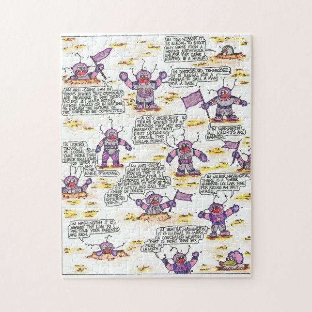Puzzle fou #2 de lois (Vertical)