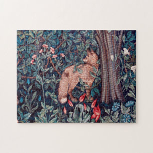 Puzzle Fox dans la forêt, William Morris