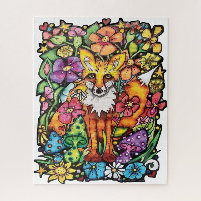 Puzzle Foxy Fox (Vertical)