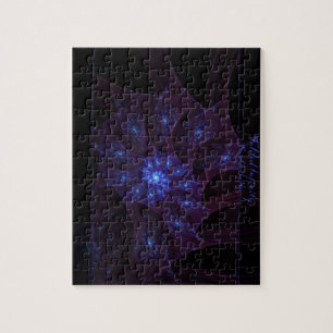 Puzzle fractal à l'infini plié