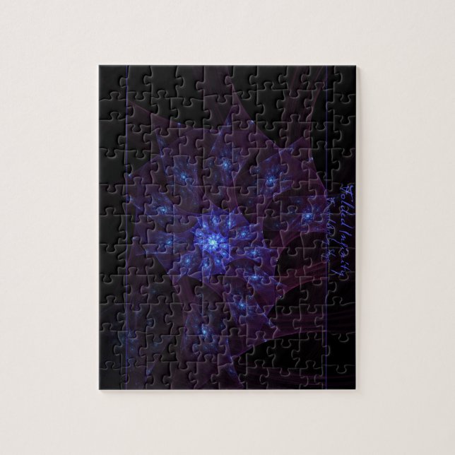 Puzzle fractal de l'infini plié (Vertical)