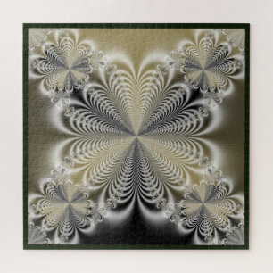 Puzzle Fractal miroir noir