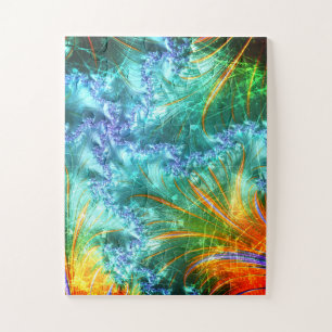 Puzzle fractale à cliquet