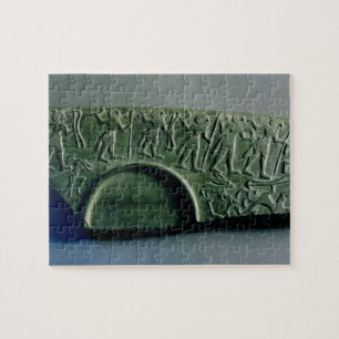 Puzzle Fragment d'une palette avec une scène de chasse,