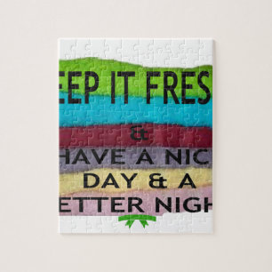 Puzzle Fraîche et propre : éclat de couleur pour un nouve