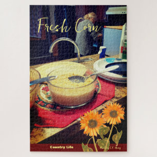 Puzzle Fraîcheur / Vie de campagne - Jardin