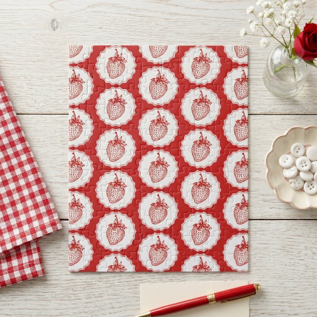 Puzzle Fraise (Créateur téléchargé)