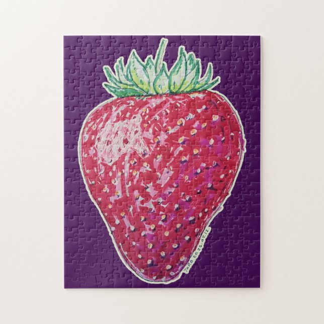 Puzzle Fraise Debout (Vertical)