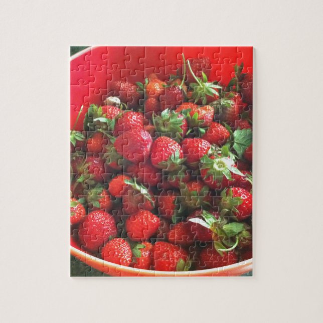Puzzle Fraises (Vertical)
