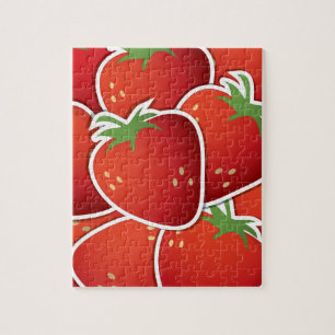 Puzzle Fraises funky
