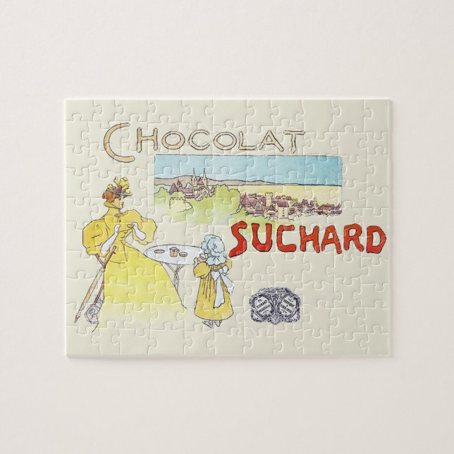 Puzzle Français Chocolat Victorian Candy Sucre (Horizontal)