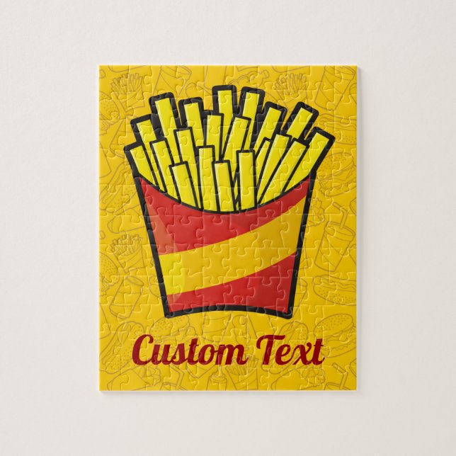 Puzzle Français Fries (Vertical)