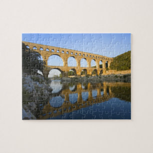 Puzzle France, Avignon. L'aqueduc romain du Pont du Gard