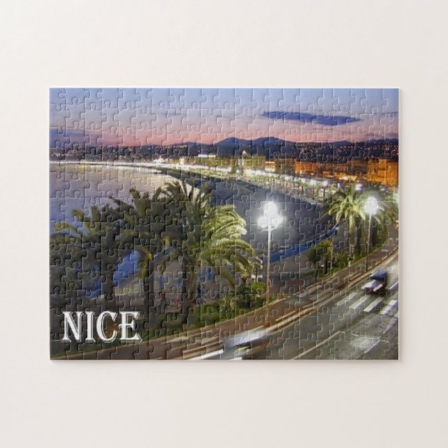 Puzzle France - Côte d'Azur - Côte d'Azur - (Horizontal)