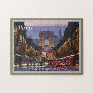 Puzzle France - Paris - Arc de triomphe de l'Étoile