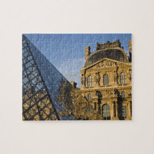 Puzzle France, Paris, Musée du Louvre et la Pyramide,