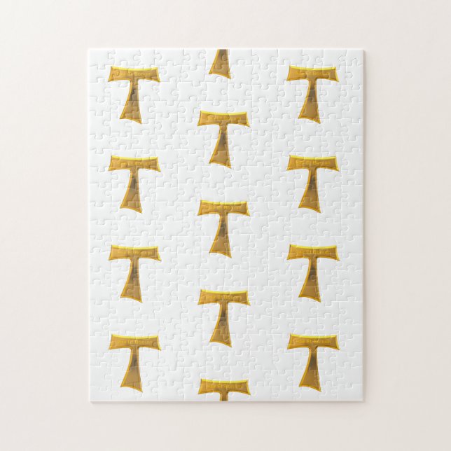 Puzzle Franciscan Tau (Vertical)