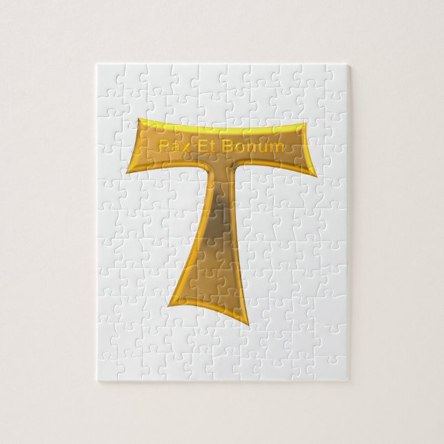 Puzzle Franciscan Tau (Vertical)