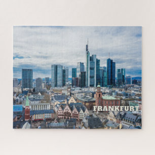 Puzzle Frankfurt, Germany City View  