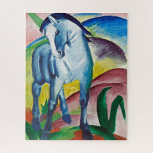 Puzzle Franz Marc Blue Horse (1911)
