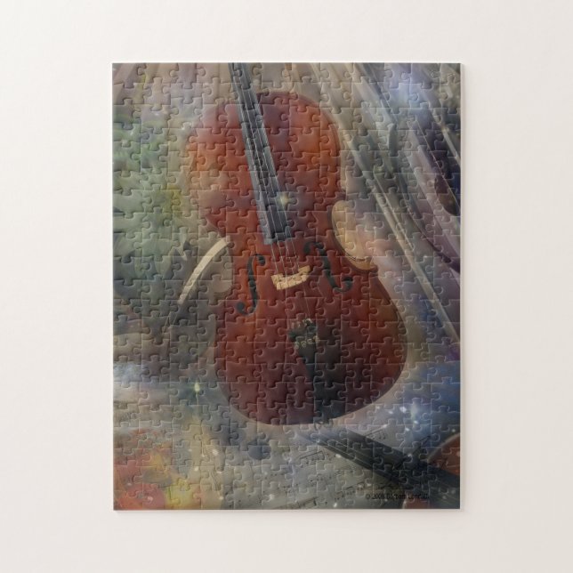Puzzle Frappez une corde avec cette belle conception (Vertical)