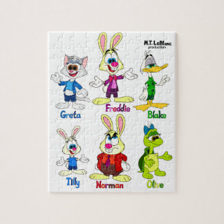 Puzzle Freddie Bunny & Friends