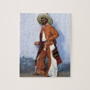Puzzle Frederic Remington Art occidental "A Vaquero"
