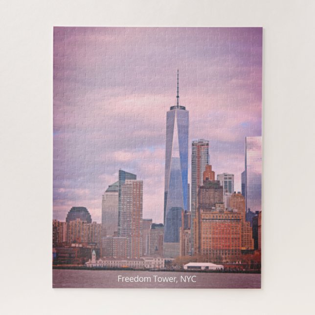 Puzzle Freedom Tower Manhattan New York City (Vertical)