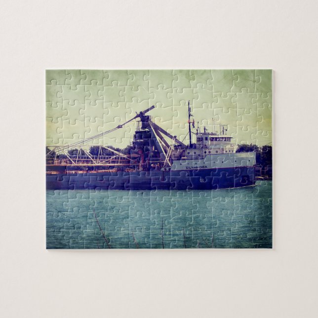 Puzzle Freighter des Grands Lacs (Horizontal)