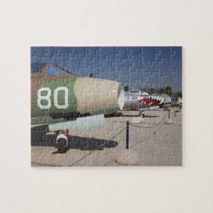 Puzzle French-built Mystere fighter