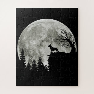 Puzzle Frenchie On Mountain Halloween Theme Shirts Gift