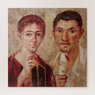 Puzzle Fresque du boulanger Terrentius Neo et de son épou