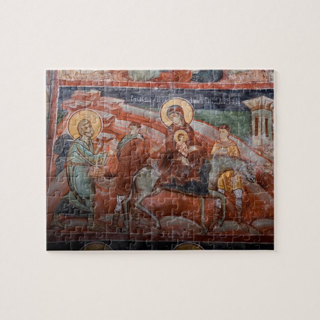 Puzzle Fresques de l'église serbe du XIVe siècle, (Horizontal)