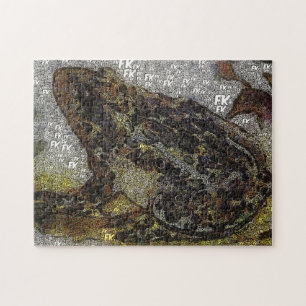 Puzzle Frida Kahlo Peinture à la grenouille de style FK 2