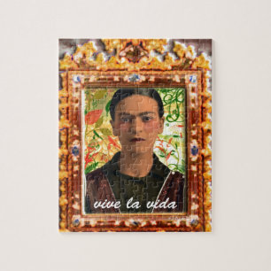 Puzzle Frida Kahlo Reflejando