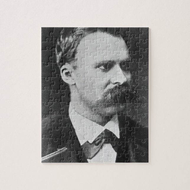 Puzzle Friedrich Wilhelm Nietzsche (1844-1900) 1873 (b/w (Vertical)